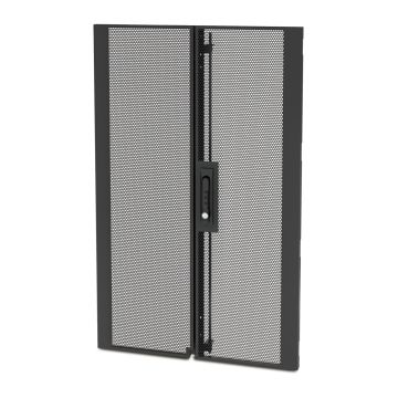 APC NetShelter SX Colocation 20U 600 mm brede geperforeerde gesplitste deuren zwart (AR7103) thumbnail