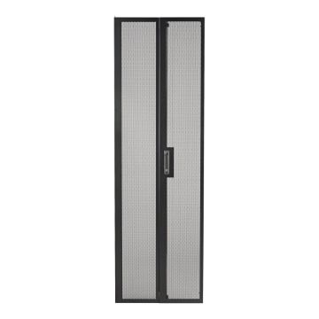 APC NetShelter SV 48U 600 mm brede geperforeerde gesplitste achterdeuren (AR712107) thumbnail