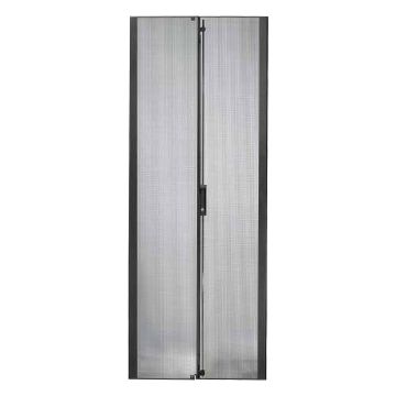 APC NetShelter SX 42U 750 mm brede geperforeerde gesplitste deuren zwart (AR7150) thumbnail