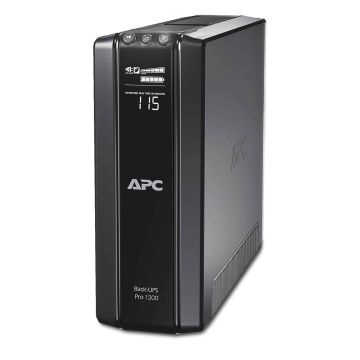 APC Back-UPS PRO BR1200G-GR - Noodstroomvoeding, 1200VA, 6x stopcontact, USB (BR1200GI) thumbnail