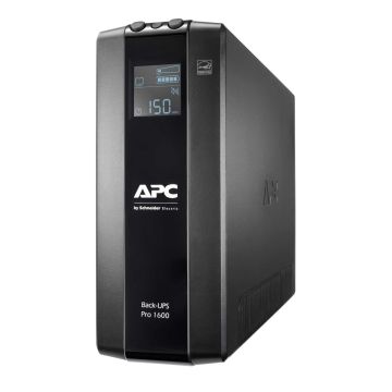 APC Back-UPS PRO BR1600MI - Noodstroomvoeding, 8x C13 uitgang, USB, 1600VA (BR1600MI) thumbnail