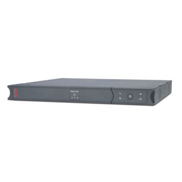 APC Smart-UPS SC450RMI1U - 450VA, 4x C13 uitgang, rack mountable, serieel (SC450RMI1U) thumbnail