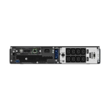 APC Smart-UPS On-Line, 1000VA, Rackmount 2U, 230V, 8x IEC C13 uitgang, Netwerkkaart, Railkit inbegrepen, voor gebruik met externe lithium-ion batterij (SRT1000UXI-LI) thumbnail