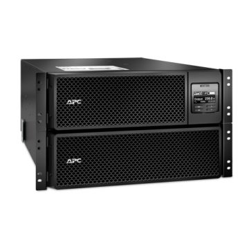 APC Smart-UPS On-Line SRT10KRMXLI - 10kW/VA, 6x C13 + 4x C19 + hardwire 1 fase uitgang, rackmountable, Embedded NMC (SRT10KRMXLI) thumbnail