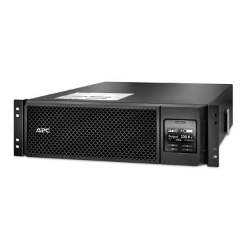 APC Smart-UPS On-Line SRT5KRMXLW-HW - 5kW/VA, hardwire 1 fase uitgang, rackmountable, Embedded NMC, 208V/230V (SRT5KRMXLW-HW) thumbnail