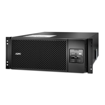 APC Smart-UPS On-Line SRT6KRMXLI-6W - 6kW/VA, 6x C13, 4x C19, hardwire 1 fase uitgang, rackmountable, Embedded NMC, 6 jaar garantie (SRT6KRMXLI-6W) thumbnail