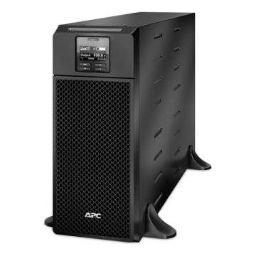 APC Smart-UPS On-Line SRT6KXLI - 6kW/VA, 6x C13, 4x C19, hardwire 1 fase uitgang, Embedded NMC, Tower (SRT6KXLI) thumbnail