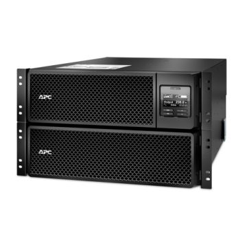 APC Smart-UPS On-Line SRT8KRMXLI - 8kW/VA, 6x C13 + 4x C19 + hardwire 1 fase uitgang, rackmountable, Embedded NMC (SRT8KRMXLI) thumbnail
