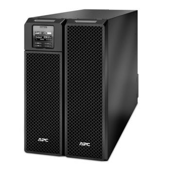 APC Smart-UPS On-Line SRT8KXLI - 8kW/VA, 6x C13, 4x C19, hardwire 1 fase uitgang, Embedded NMC, tower (SRT8KXLI) thumbnail