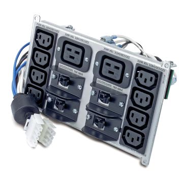 APC Symmetra RM 220-240V achterplaatkit m/(8) IEC320 C13 & (2) IEC 320 C19 (SYPD4) thumbnail