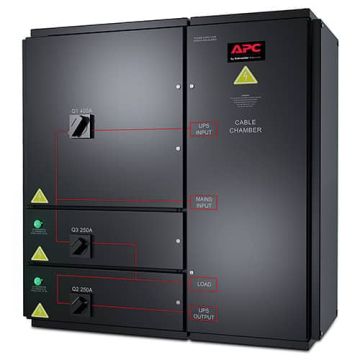 APC SYMMETRA PX 96/160KW WANDGEMONTEERD ONDERHOUDS-BYPASSPANEEL, 400V (SYWMBP96K160H) thumbnail