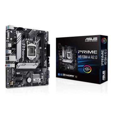 ASUS PRIME H510M-A R2.0 Intel H510 LGA 1200 (Socket H5) micro ATX (90MB1FP0-M0EAY0) thumbnail