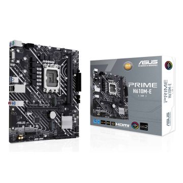 ASUS PRIME H610M-E-CSM Intel H610 LGA 1700 micro ATX (90MB1G10-M0EAYC) thumbnail