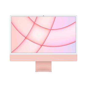 Apple iMac Apple M 61 cm (24") 4480 x 2520 Pixels 8 GB 256 GB SSD Alles-in-één-pc macOS Big Sur Wi-Fi 6 (802.11ax) Roze