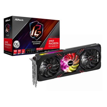 Asrock Phantom Gaming RX6600XT PGD 8GO AMD Radeon RX 6600 XT 8 GB GDDR6 (90-GA2QZZ-00UANF) thumbnail