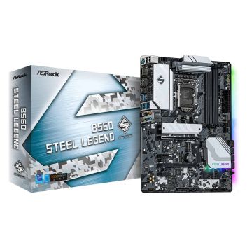 Asrock B560 Steel Legend Intel B560 LGA 1200 ATX (90-MXBFD0-A0UAYZ) thumbnail
