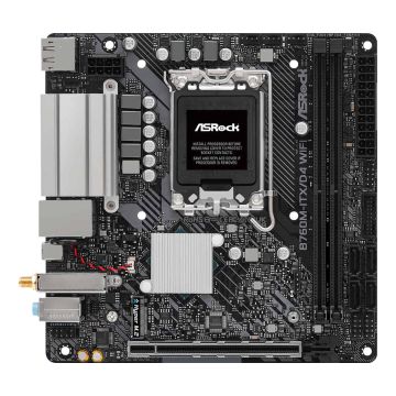 Asrock B760M-ITX/D4 WiFi Intel B75 LGA 1700 mini ITX (90-MXBKY0-A0CAYZ) thumbnail
