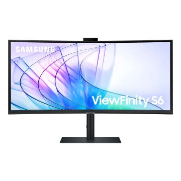 Samsung 34" ViewFinity S6 S65VC UWQHD Monitor (LS34C652VAUXEN) thumbnail