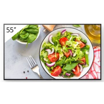 Sony FW-55BZ35L beeldkrant Digitale signage flatscreen 139,7 cm (55") LCD Wifi 550 cd/m² 4K Ultra HD Zwart Android 24/7 (FW-55BZ35L) thumbnail