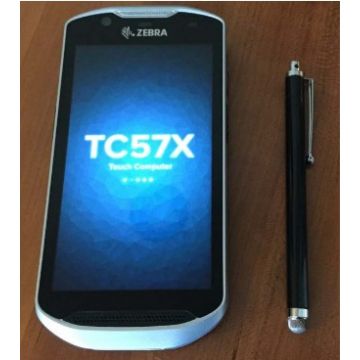Zebra SG-STYLUS-TCX-MTL-03 stylus-pen Zwart, Zilver