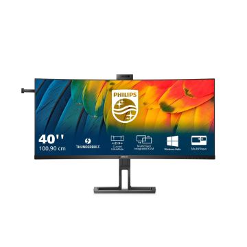 Philips 40B1U6903CH/00 computer monitor 100,8 cm (39.7") 5120 x 2160 Pixels 5K Ultra HD LCD Zwart (40B1U6903CH/00) thumbnail
