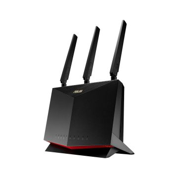 ASUS 4G-AC86U draadloze router Gigabit Ethernet Dual-band (2.4 GHz / 5 GHz) Zwart (4G-AC86U) thumbnail