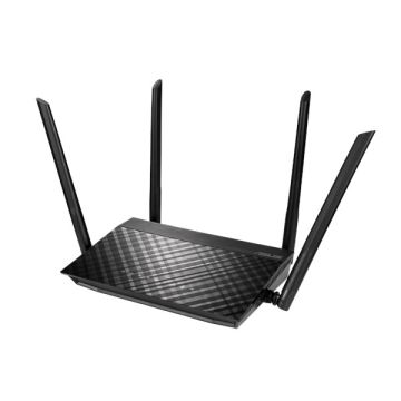 ASUS RT-AC59U draadloze router Gigabit Ethernet Dual-band (2.4 GHz / 5 GHz) Zwart (90IG0540-BO9400) thumbnail
