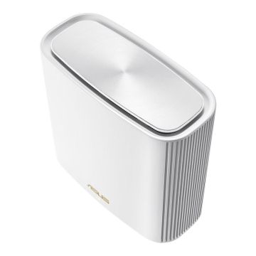 ASUS ZenWiFi AX XT8 (W-1-PK) draadloze router Gigabit Ethernet Tri-band (2.4 GHz / 5 GHz / 5 GHz) Wit (90IG0590-MO3A70) thumbnail