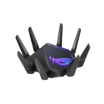 ASUS ROG Rapture GT-AXE16000 draadloze router 10 Gigabit Ethernet Tri-band (2,4 GHz / 5 GHz / 6 GHz) Zwart (90IG06W0-MU2A10) thumbnail