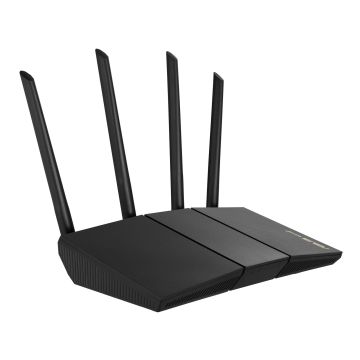 ASUS RT-AX57 draadloze router Gigabit Ethernet Dual-band (2.4 GHz / 5 GHz) Zwart (90IG06Z0-MO3C00) thumbnail
