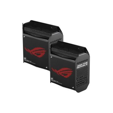 ASUS ROG Rapture GT6 (B-2-PK) Tri-band (2.4 GHz / 5 GHz / 5 GHz) Wi-Fi 6 (802.11ax) Zwart 4 Intern (90IG07F0-MU9A20) thumbnail