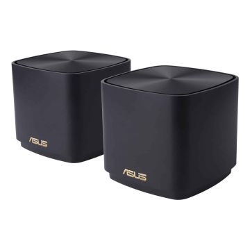 ASUS ZenWiFi XD4 Plus (B-2-PK) Dual-band (2.4 GHz / 5 GHz) Wi-Fi 6 (802.11ax) Zwart Intern (90IG07M0-MO3C30) thumbnail