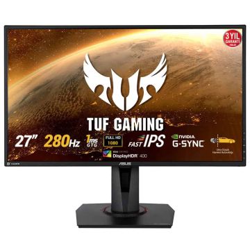 ASUS TUF Gaming VG279QM computer monitor 68,6 cm (27") 1920 x 1080 Pixels Full HD Zwart (90LM05H0-B03370) thumbnail