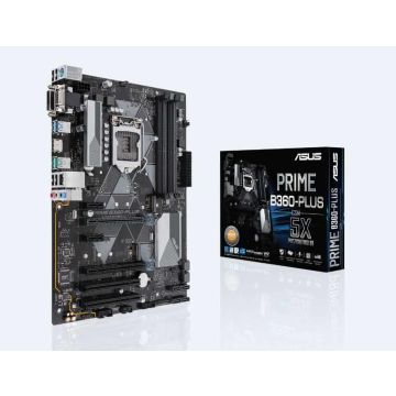 ASUS PRIME B360-PLUS Intel® B360 LGA 1151 (Socket H4) ATX (90MB0WB0-M0EAY0) thumbnail