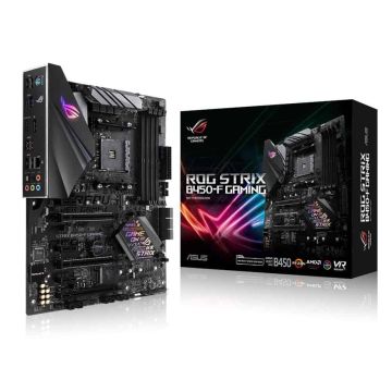 ASUS ROG STRIX B450-F GAMING AMD B450 Socket AM4 (90MB0YS0-M0EAY0) thumbnail