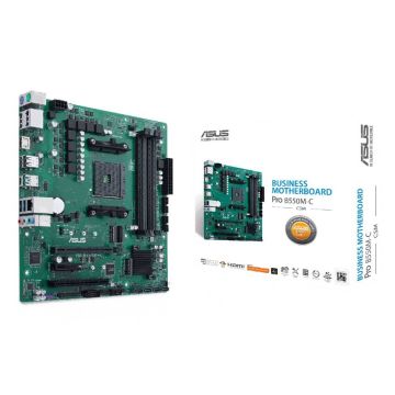 ASUS PRO B550M-C/CSM AMD B550 Socket AM4 micro ATX (90MB15Q0-M0EAYC) thumbnail