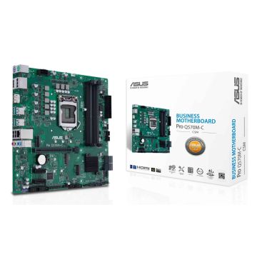 ASUS PRO Q570M-C/CSM Intel Q570 LGA 1200 (Socket H5) micro ATX (90MB1700-M0EAYC) thumbnail