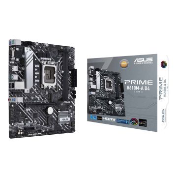 ASUS PRIME H610M-A D4-CSM Intel H610 LGA 1700 micro ATX (90MB19P0-M0EAYC) thumbnail