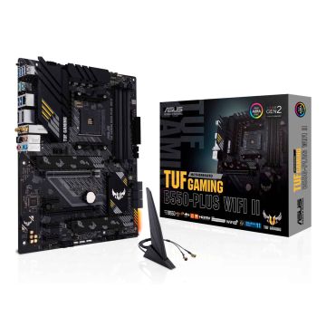ASUS TUF GAMING B550-PLUS WIFI II AMD B550 Socket AM4 ATX (90MB19U0-M0EAY0) thumbnail