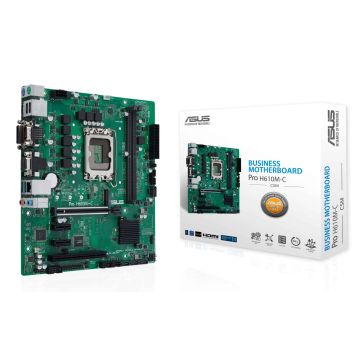 ASUS Pro H610M-C-CSM Intel H610 LGA 1700 micro ATX (90MB1AT0-M0EAYC) thumbnail