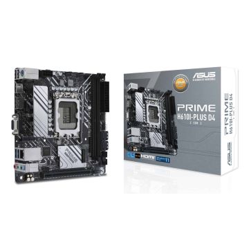 ASUS PRIME H610I-PLUS D4-CSM Intel H610 LGA 1700 mini ITX (90MB1B20-M0EAYC) thumbnail