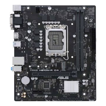 ASUS PRIME H610M-R D4 Intel H610 LGA 1700 micro ATX (90MB1B40-M0ECY0) thumbnail