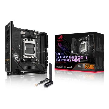 ASUS ROG STRIX B650E-I GAMING WIFI AMD B650 Socket AM5 mini ITX (90MB1BI0-M0EAY0) thumbnail
