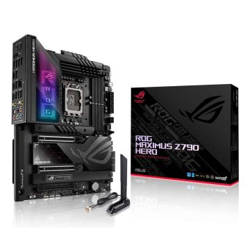 ASUS ROG MAXIMUS Z790 HERO Intel Z790 LGA 1700 ATX (90MB1CI0-M0EAY0) thumbnail