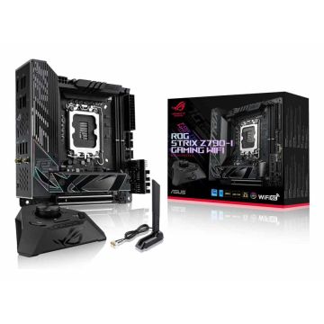 ASUS ROG STRIX Z790-I GAMING WIFI Intel Z790 LGA 1700 mini ITX (90MB1CM0-M0EAY0) thumbnail