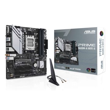 ASUS PRIME B650M-A WIFI II AMD B650 Socket AM5 micro ATX (90MB1EG0-M0EAY0) thumbnail