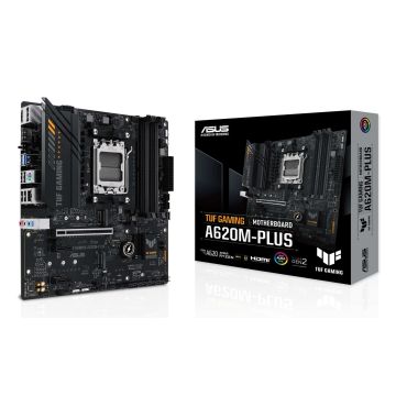 ASUS TUF GAMING A620M-PLUS AMD A620 Socket AM5 micro ATX (90MB1EZ0-M0EAY0) thumbnail