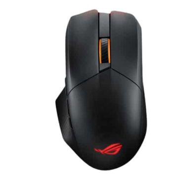 ASUS ROG Chakram X Origin muis Gamen Rechtshandig RF Wireless + Bluetooth + USB Type-A Opto-mechanisch 36000 DPI (90MP02N1-BMUA00) thumbnail