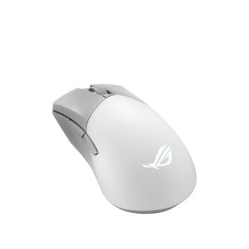 ASUS ROG Gladius III Wireless Aimpoint White muis Rechtshandig RF Wireless + Bluetooth + USB Type-A Optisch 36000 DPI (90MP02Y0-BMUA10) thumbnail
