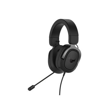 ASUS TUF Gaming H3 Headset Bedraad Hoofdband Gamen Zwart, Grijs (90YH028G-B1UA00) thumbnail